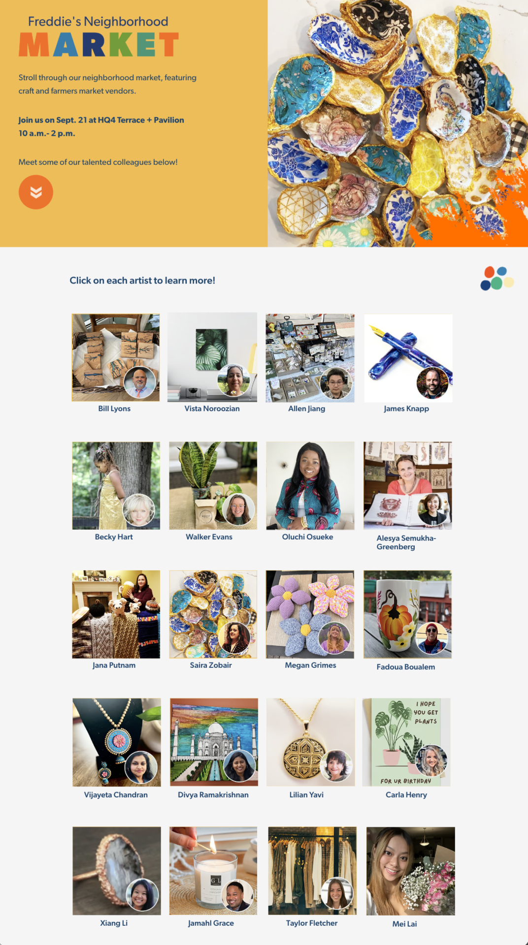 Click to see website